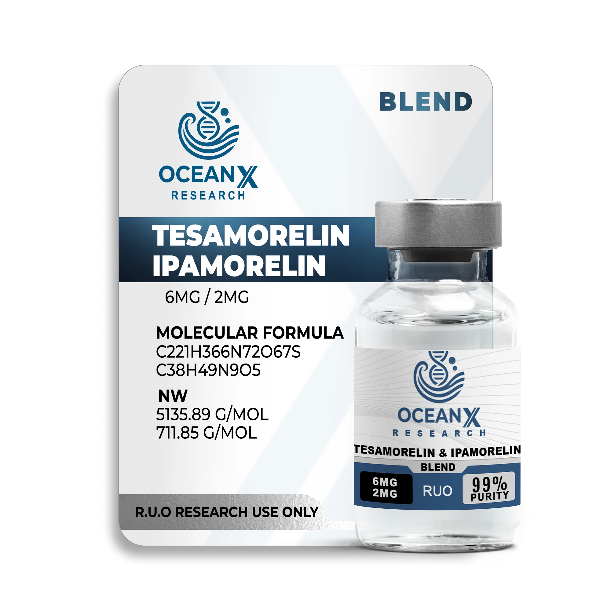 Tesamorelin 10mg & Ipamorelin 10mg